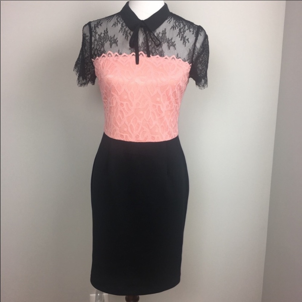 NY&C lace yoke dress